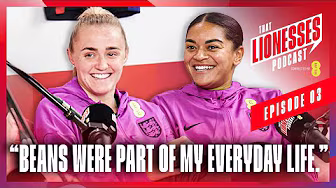 Stanway & Carter: Tattoos, Beans & Group Chats 🤣 | EP.3 | That Lionesses Podcast Connected by EE backdrop