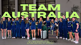 Australia U19 Women's Cricket Team Arrival | Youth ODI & Five T20 Series | Sri Lanka v Australia background