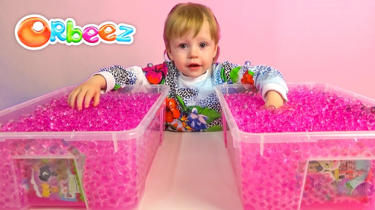 ОРБИЗ цветные шарики Orbeez