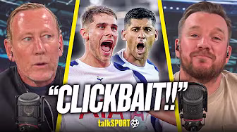 Ray Parlour RUBBISHES Jamie O'Hara's claim that Spurs have the WORLD'S BEST centre-back partnership!
