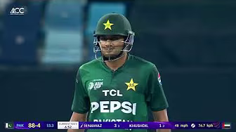 Simranjeet casts his magic! | Pakistan vs UAE | DP World Asia Cup 2025 backdrop