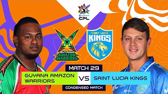 Condensed Match | Guyana Amazon Warriors vs Antigua & Barbuda Falcons  | CPL 2025