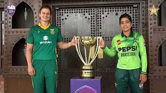 TransGroup Presents Bank Alfalah Pakistan vs South Africa Women's ODI Series 2025 Trophy Unveiled 🏆