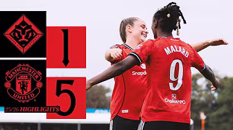 Jess Park's FIRST Goal For United! ๐ฅ | London City Lionesses 1-5 Man Utd Women | Highlights background
