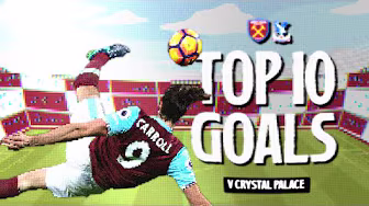 Payet's Worldie, Carroll's Bicycle Kick & MANY MORE!! ⚒️ | West Ham's Top 10 Goals v Crystal Palace background