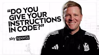 Eddie Howe answers 13 questions you've ALWAYS wanted to ask a Premier League manager! | Unpacked