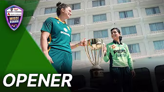 Opener | Pakistan Women vs South Africa Women | 1st ODI, 2025 | PCB | M201U background