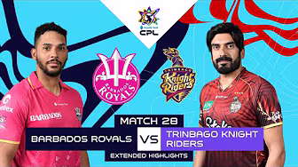 Extended Highlights | Barbados Royals vs Trinbago Knight Riders | CPL 2025