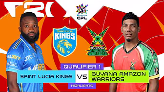 Highlights | Qualifier 1| Saint Lucia Kings vs Guyana Amazon Warriors | CPL 2025