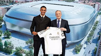 Trent Alexander-Arnold's Real Madrid PRESENTATION!