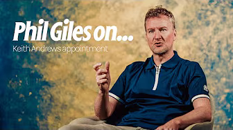 🔴 Director of Football Phil Giles on Keith Andrews' appointment as Head Coach background