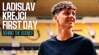 Ladislav Krejci signs for Wolves! | Behind the scenes of signing day