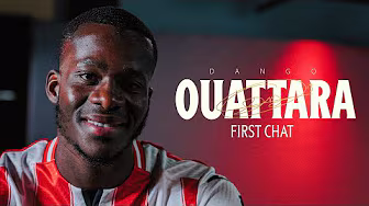 DANGO OUATTARA'S first interview as a Brentford player 🇧🇫🐝 background