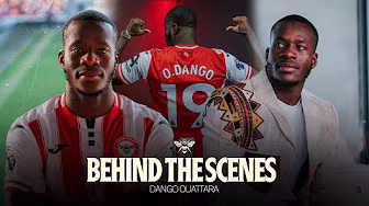 BEHIND THE SCENES AT DANGO OUATTARA'S CONTENT SHOOT | Inside Brentford 📹🔴 background