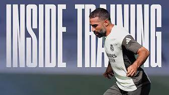 Fitness and ball work! | Real Madrid