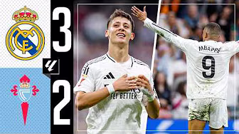 HIGHLIGHTS | Real Madrid 3-2 Celta de Vigo | LaLiga 2024/25