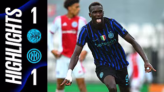 PAREGGIO IN RIMONTA ALL’ESORDIO DI YOUTH LEAGUE 🔥 | AJAX 1-1 INTER | HIGHLIGHTS PRIMAVERA