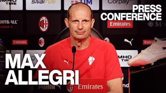 Conferenza Stampa | Massimiliano Allegri | Udinese-Milan backdrop