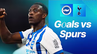 Goals vs Spurs | Welbeck, Trossard & Estupinan!