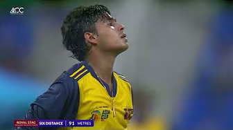Nabi's Rampage ft. 5 sixes in the last over! | Sri Lanka vs Afghanistan | DP World Asia Cup background