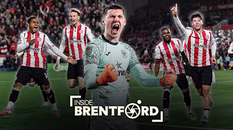 Last gasp Carvalho + Carabao Cup penalty DRAMA 🤩 | Inside Brentford background