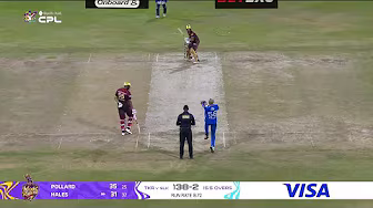 Tim Wiese Makes Amends to Dismiss Kieron Pollard! | CPL 2025