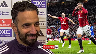 Ruben Amorim FULL post match reaction after Man Utd 2-1 Chelsea | "It feels really good" 😁