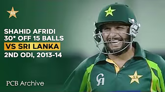 PCB Archive - Pure Class Hitting From Boom Boom Shahid Afridi | PAK vs SL 2nd ODI 2013-14 | M9B2A background