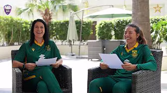 Suné Luus & Marizanne Kapp play a game of 'Answer the Previous Question' ✅❌😅