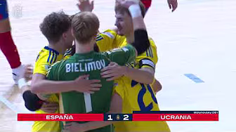 RESUMEN | FÚTBOL SALA SUB-19 | España 2-3 Ucrania | 🔴 SEFUTBOL backdrop
