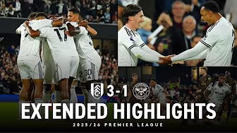 EXTENDED HIGHLIGHTS | Fulham 3-1 Brentford | Harry Wilson has the Cottage rocking, AGAIN background