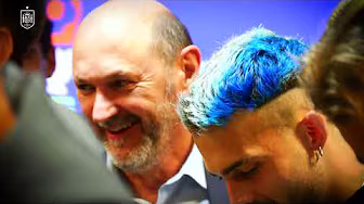 Rafael Louzán despide a la sub-20 antes de su viaje a Chile | 🔴 SEFUTBOL