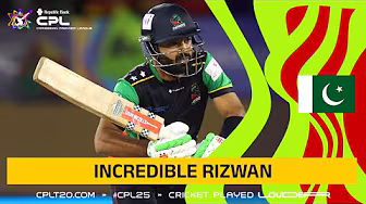 Mohammad Rizwan's TWO Incredible Innings vs Saint Lucia and Guyana! | CPL 2025