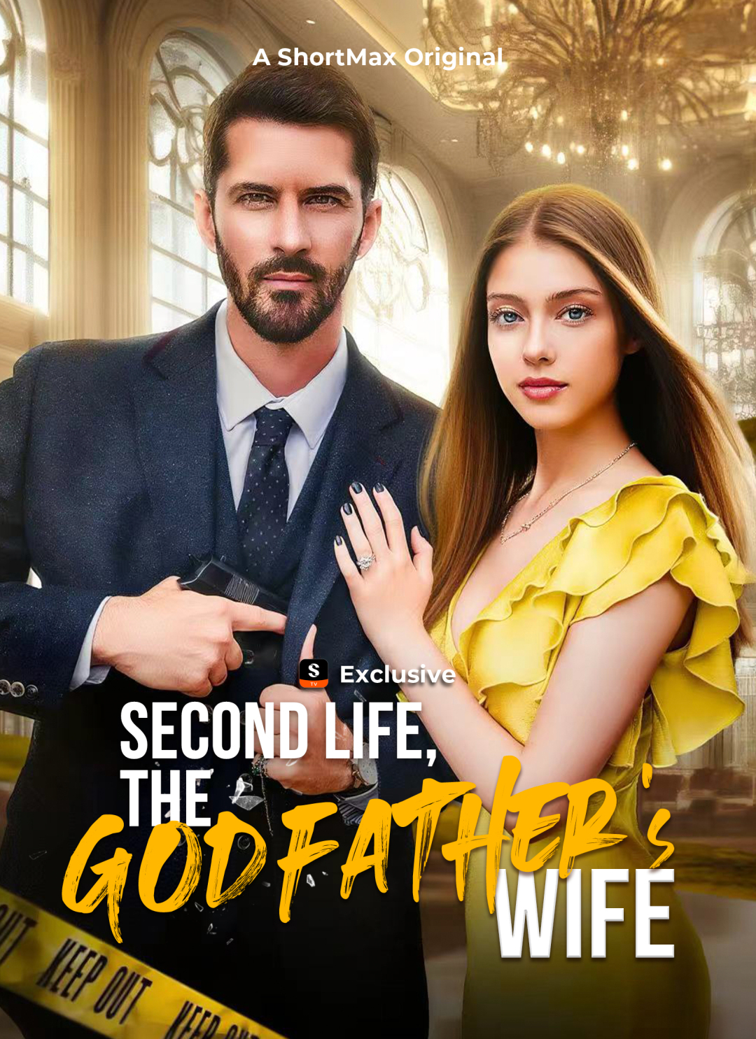 Second Life, the Godfather's Wife — blurred background