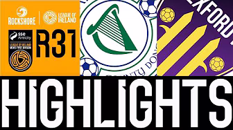 SSE Airtricity Men's First Division | Round 31 | Finn Harps 1-3 Wexford | Highlights