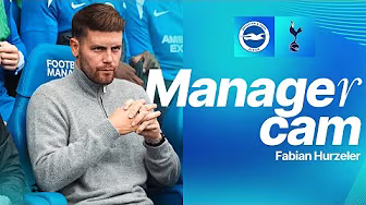Hurzeler Cam | Brighton v Tottenham background