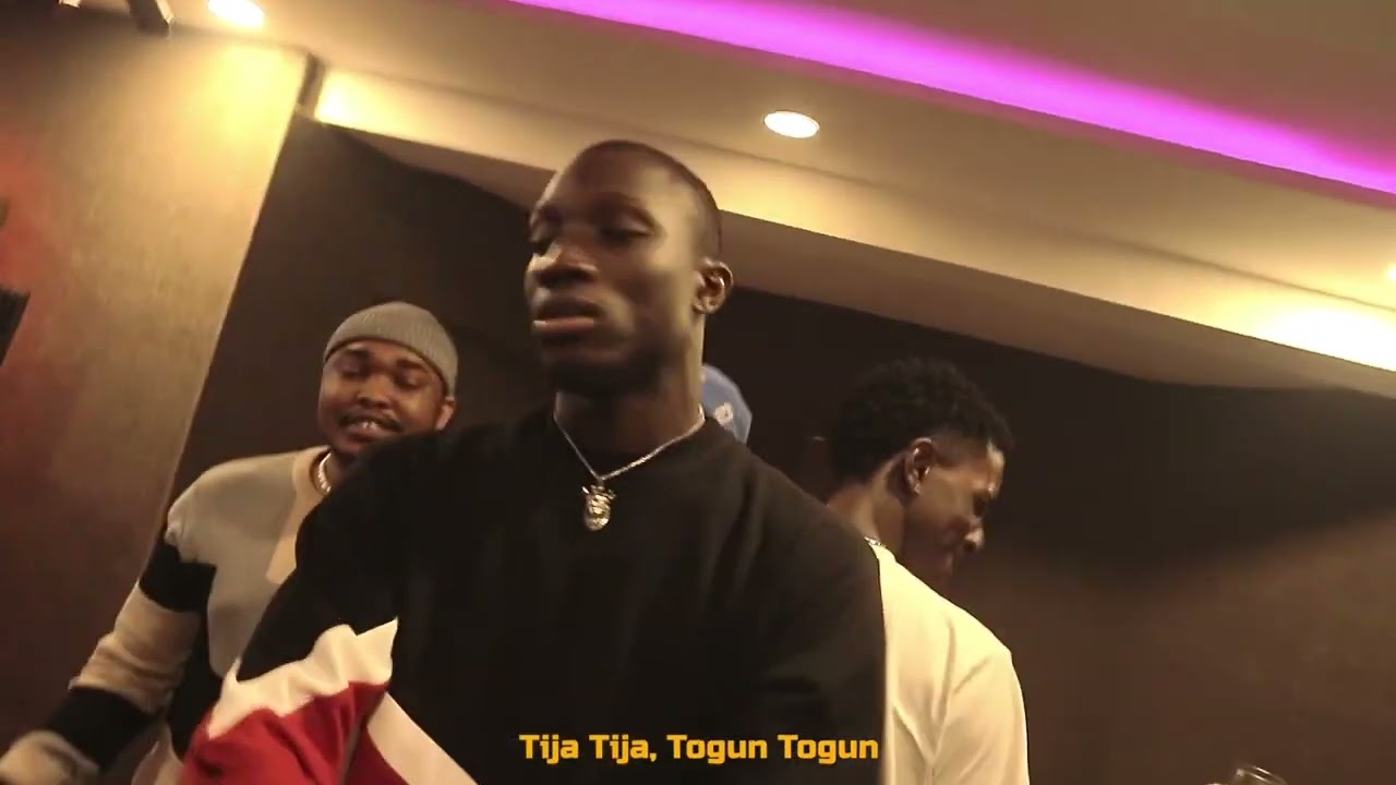 Greatman Takit - “Togun Togun” Studio vibes with Sensei and GOSPELONDEBEATZ at SCRiiPO background