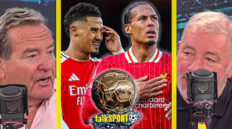 "I DON'T GET THAT!" Stelling is BAFFLED by Van Dijk's Ballon d'Or ranking despite Liverpool glory!