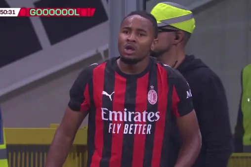 AC Milan VS Lecce Highlight background