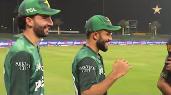 Post-match moments 🎥 | Pakistan beat Sri Lanka by five wickets in Abu Dhabi 🏏