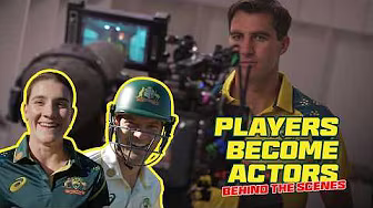 Behind the scenes: Cricketers become actors to promote blockbuster summer ahead backdrop