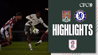 Northampton 3-0 Chelsea U21 | HIGHLIGHTS | EFL Trophy 2025/26 background