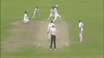 Mohammad Asghar returns 6-68 | Karachi Blues vs Rawalpindi | Hanif Mohammad Trophy 2025-26 background