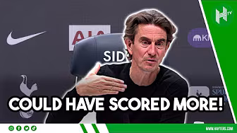 Tottenham could have SCORED MORE. | Tottenham 3-0 Doncaster | Thomas Frank background