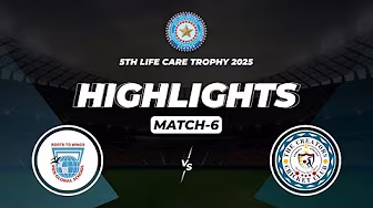 5th Lifecare Trophy 2025 | Match 6 | RBN Global VS Creators CC | Full Match Highlights