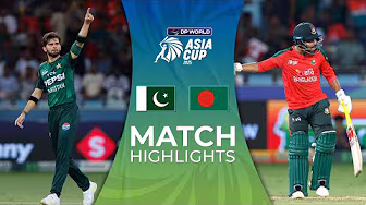 Super Fours, Match 5 | Pakistan vs Bangladesh | DP World Asia Cup 2025