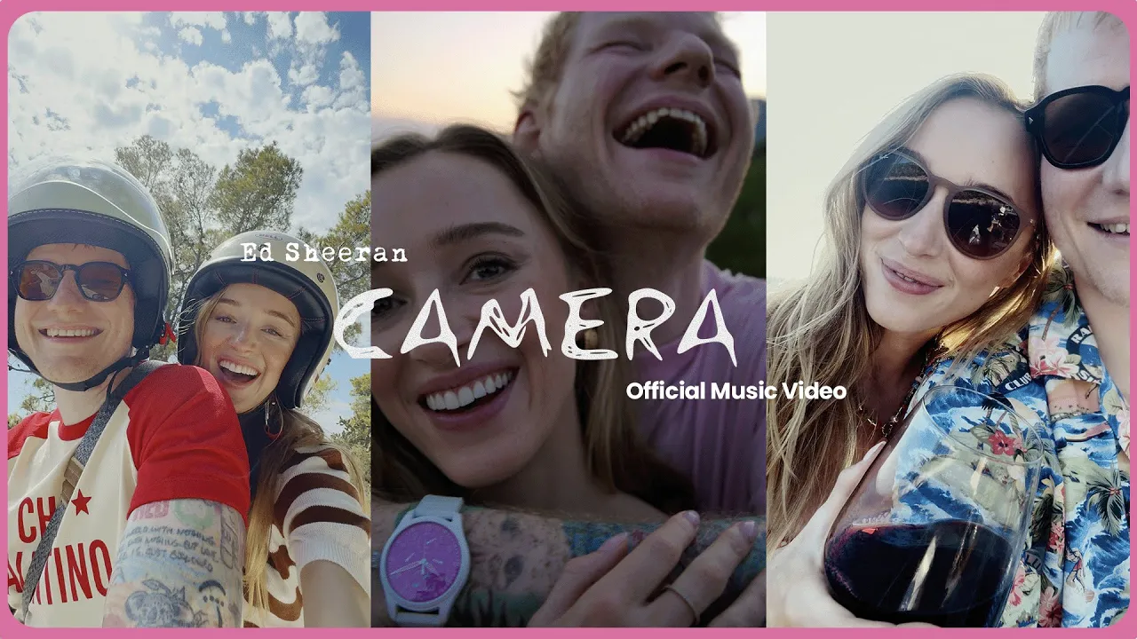 Ed Sheeran - Camera (Official Music Video) background