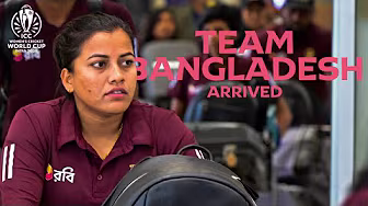 The Bangladesh Women’s Team has arrived in Sri Lanka for the ICC Women’s Cricket World Cup 2025