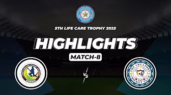 5th Lifecare Trophy 2025 | Match 8 | Lord Balajee CA VS Creators CC | Full Match Highlights
