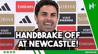 HANDBRAKE OFF at Newcastle! | Mikel Arteta on FULL THROTTLE Arsenal